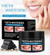 Activated Char coal Powder Teeth Whitening, Skin Detox, Facial Mask & Internal Cleanse- 60g - Binnoor Collection