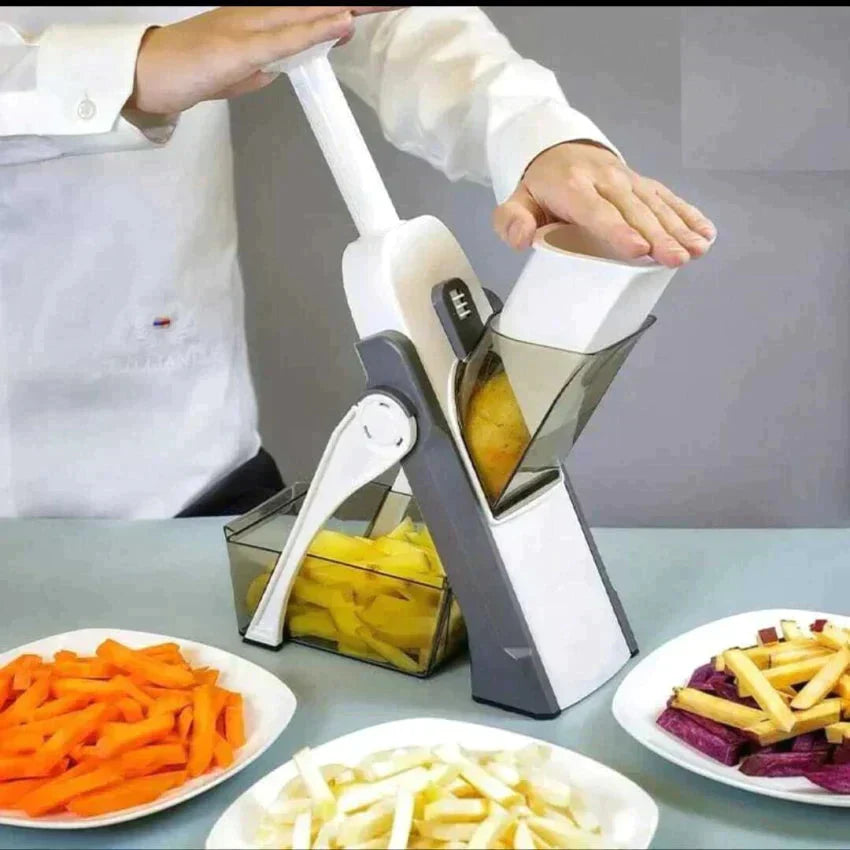 5 in 1 chopper mandoline slicer with dicing blade - Binnoor Collection