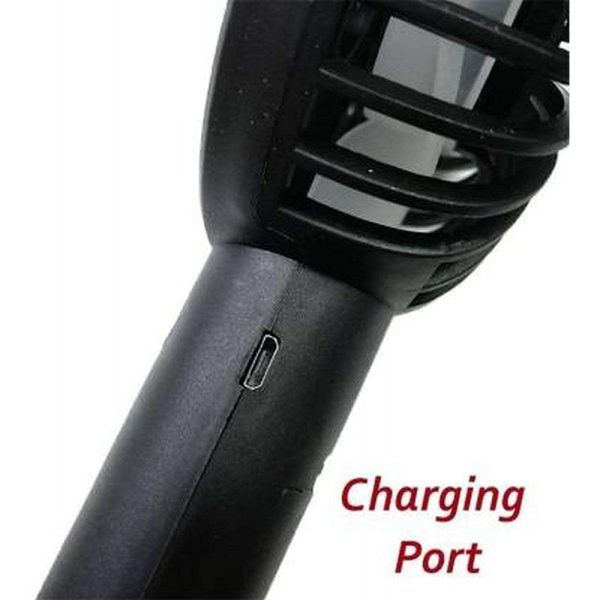 Portable Usb Rechargeable Handheld 3 Speed Strong Wind Electric Small Mini Cooling Fan - Binnoor Collection