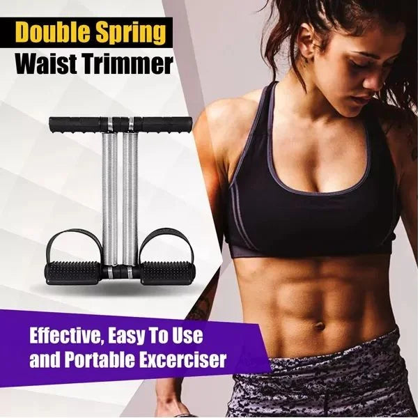 Tummy Trimmer Double Spring High Quality Weight Loss Bally FAT Machine For Home Gym - Binnoor Collection